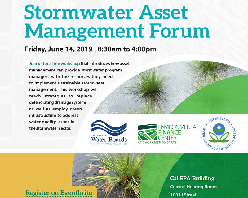 Stormwater Asset Management Forum Flyer
