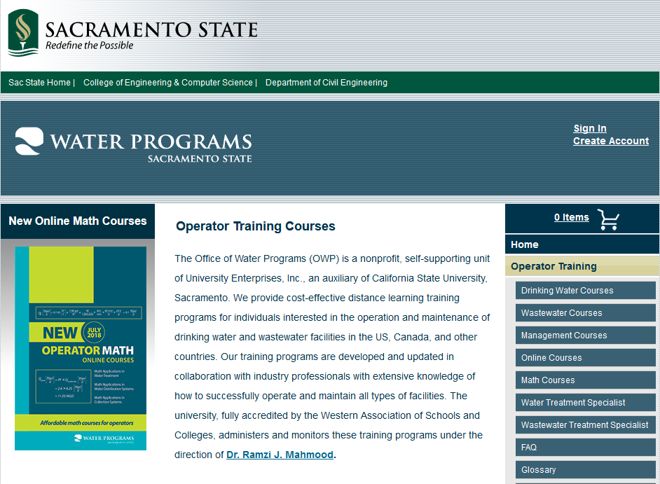 Office of Water Programs